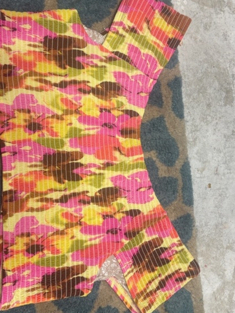 Free People NWT free-est Darcy Smocked Swim Top - Medium - Picture 3 of 5